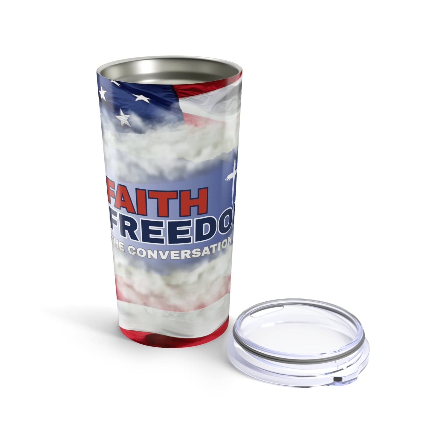 Faith and FreedomTumbler 20oz