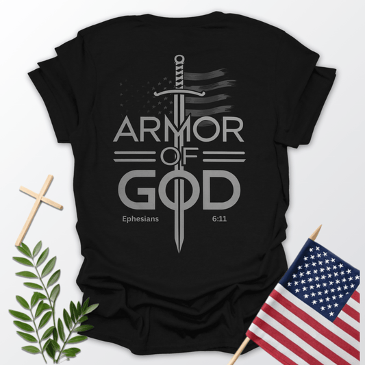 Bold in Faith: 'Armor of God' Ephesians 6:11 T-Shirt