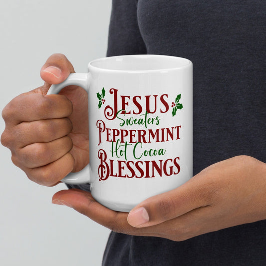 Jesus Peppertmint Blessings Mug