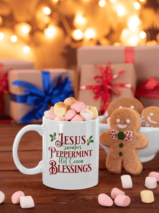 Jesus Peppertmint Blessings Mug