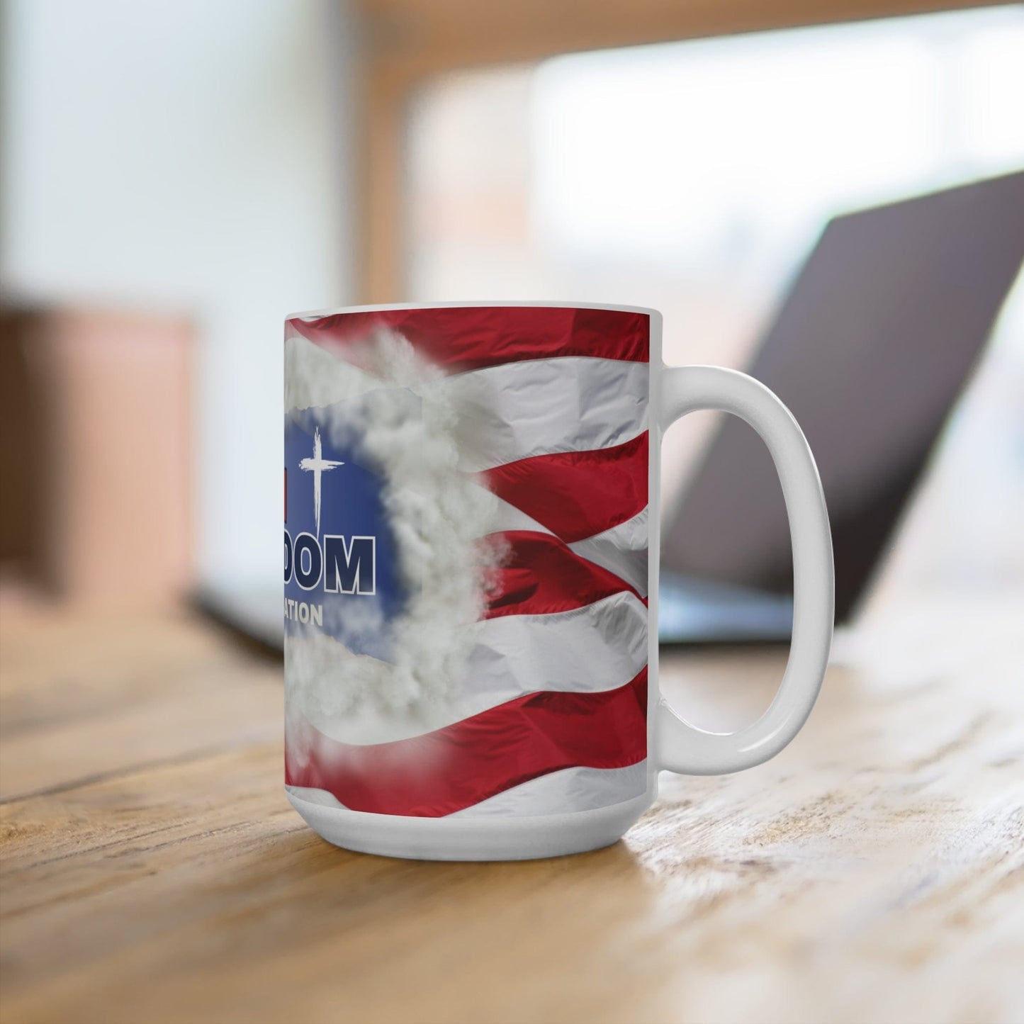 Faith & Freedom 15oz Mug