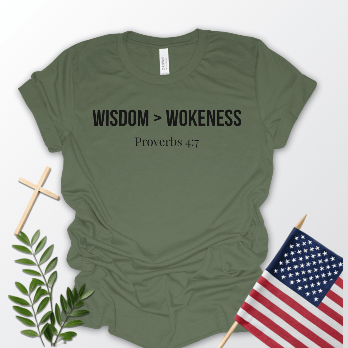 Wisdom > Wokeness Tee - Proverbs 4:7