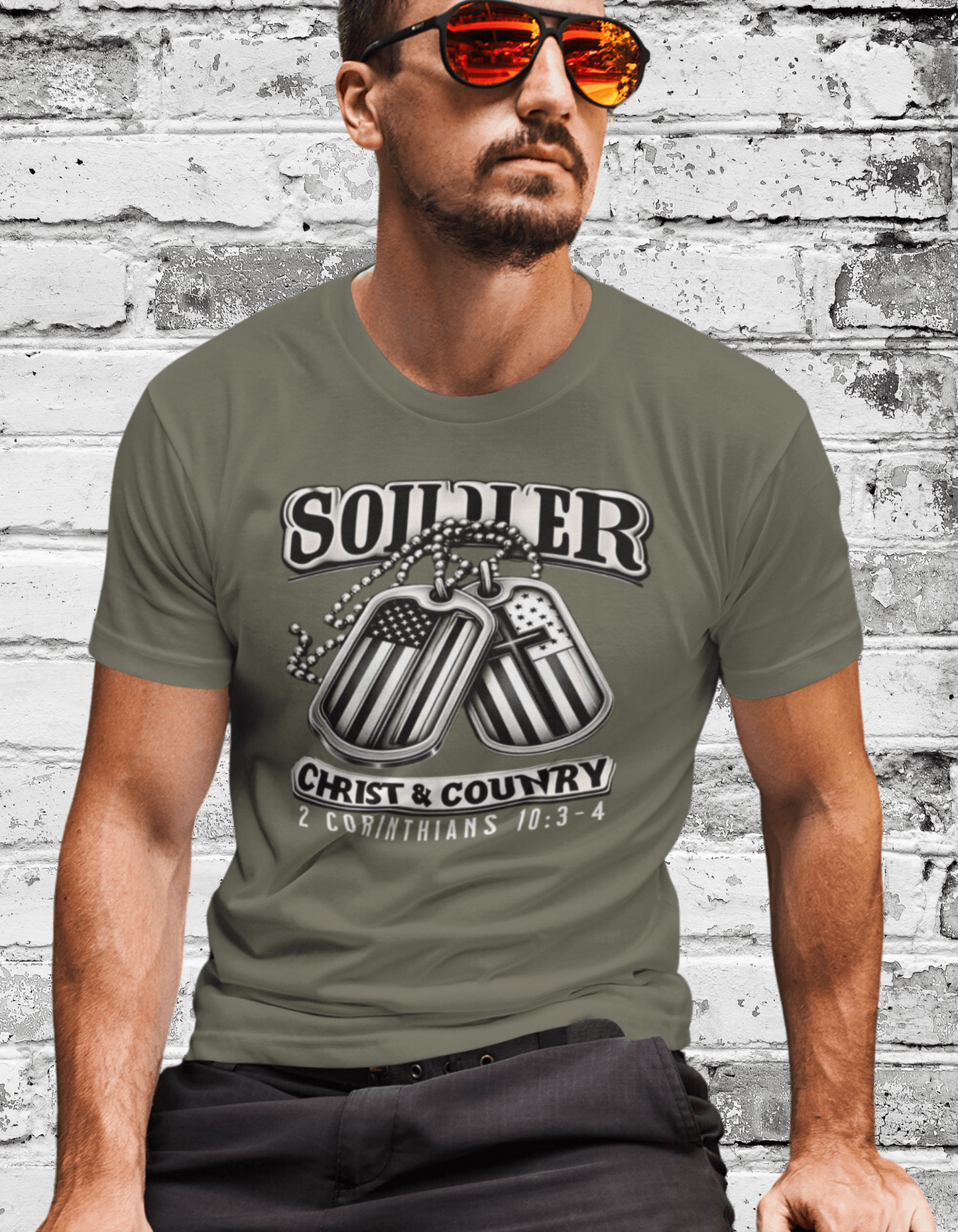 Soldier for Christ & Country T-Shirt