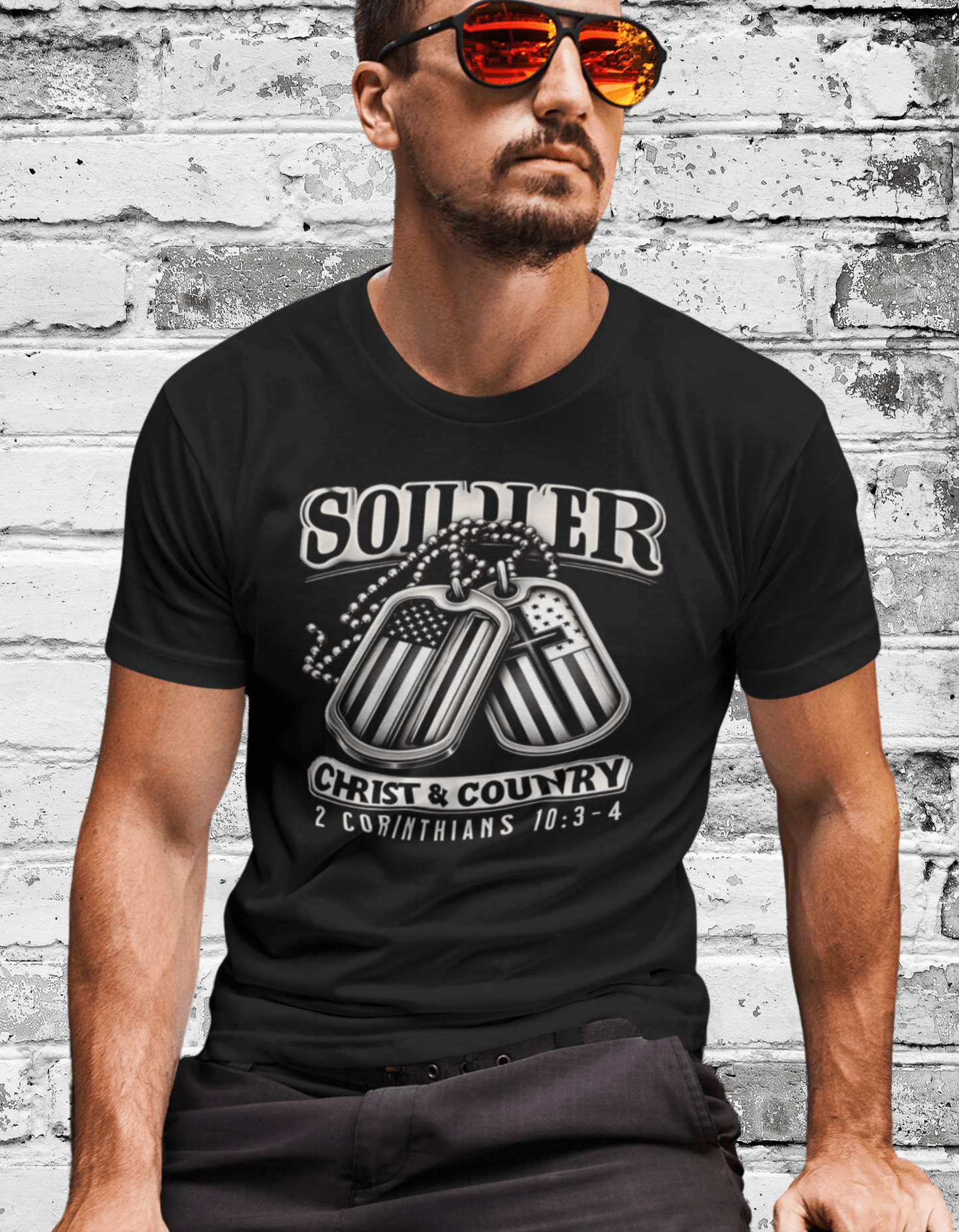 Soldier for Christ & Country T-Shirt