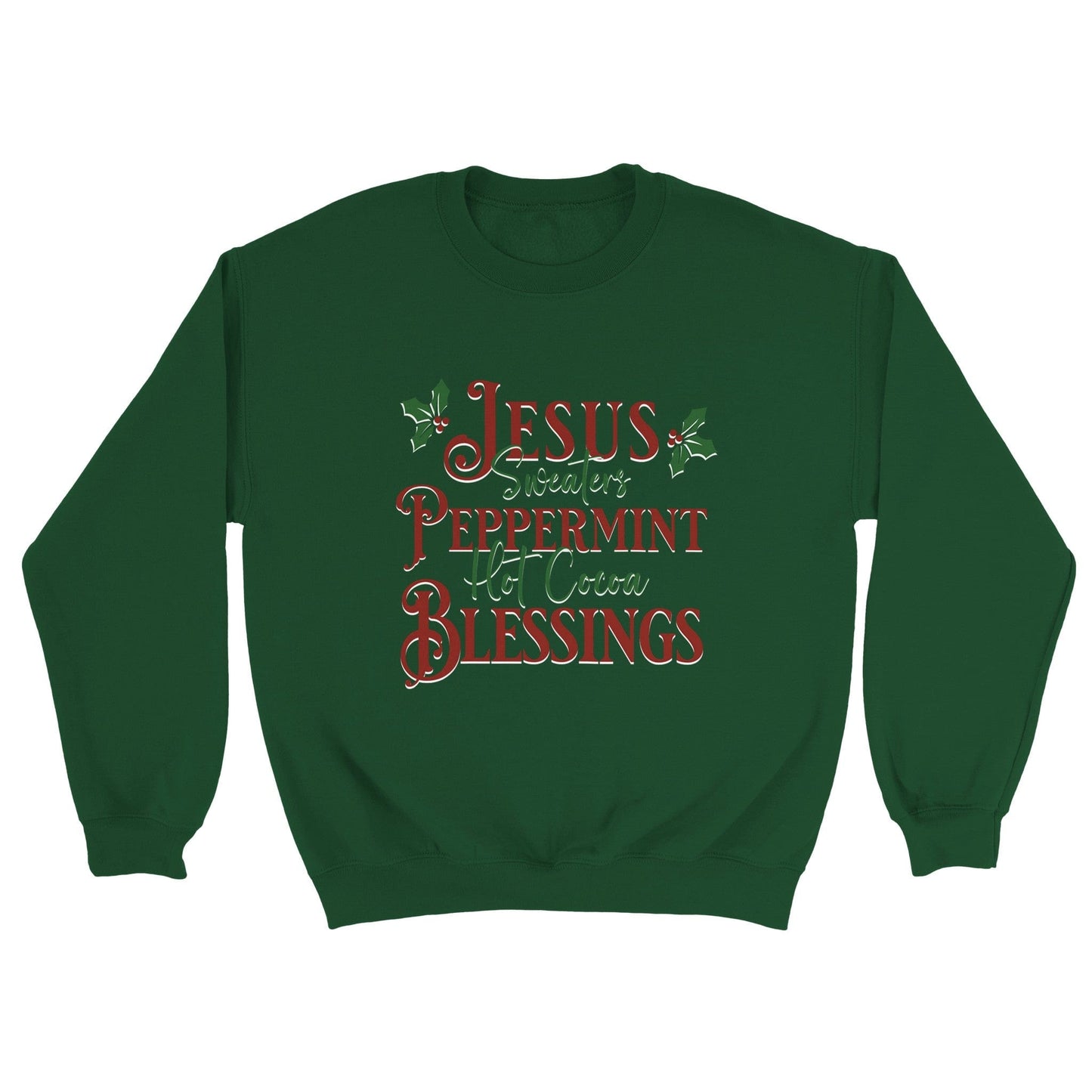 Jesus Peppermint Blessings Sweatshirt