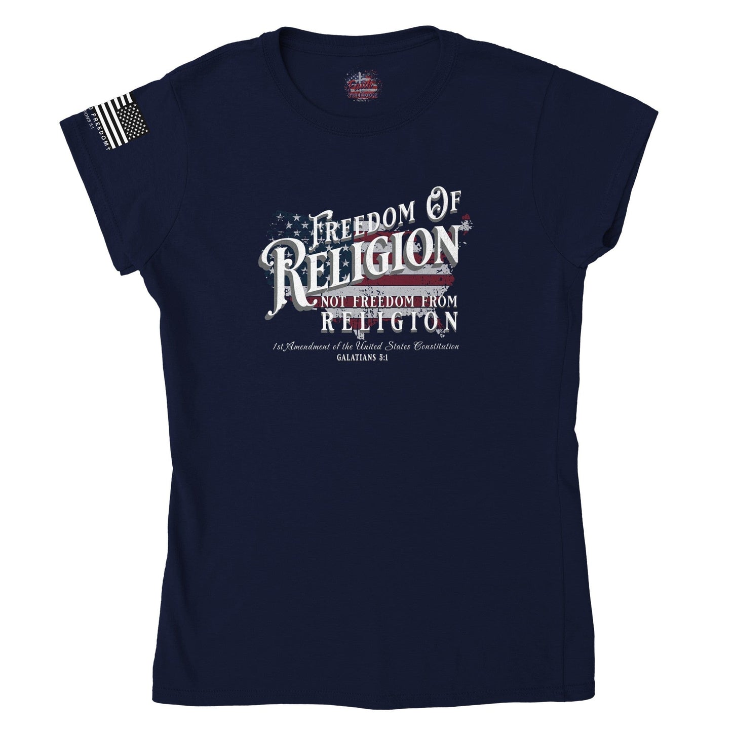 Freedom Of Religion Womens T-shirt