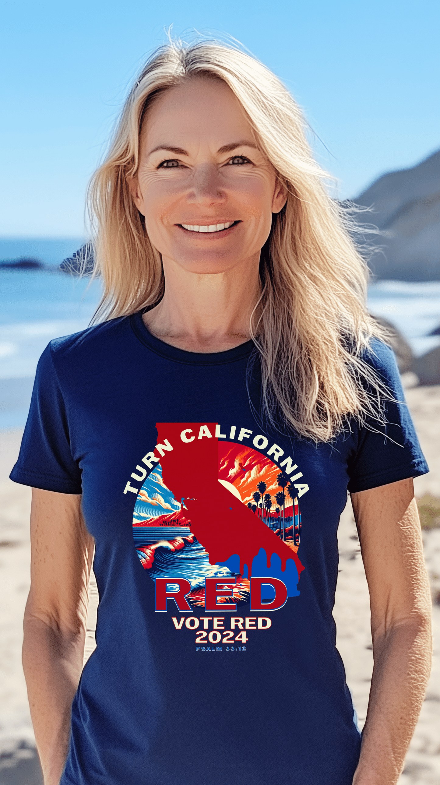 California Red-Vote Red 2024