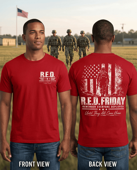 R.E.D. Soldier | Remember Everyone Deployed Patriotic T-Shirt