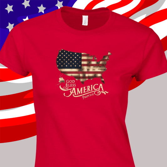 God Bless America - Women's Tee