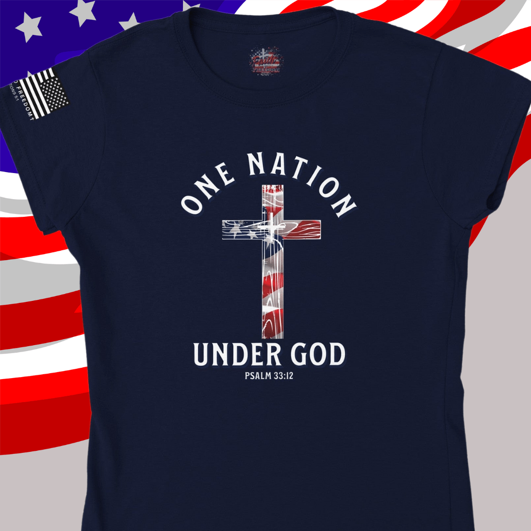 One Nation Under God Woman's Tee