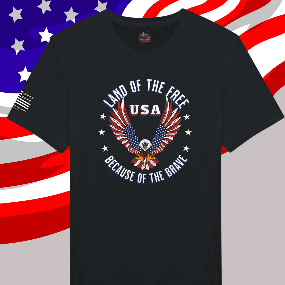 Wings of Freedom TShirt-Embrace Your Patriot Pride