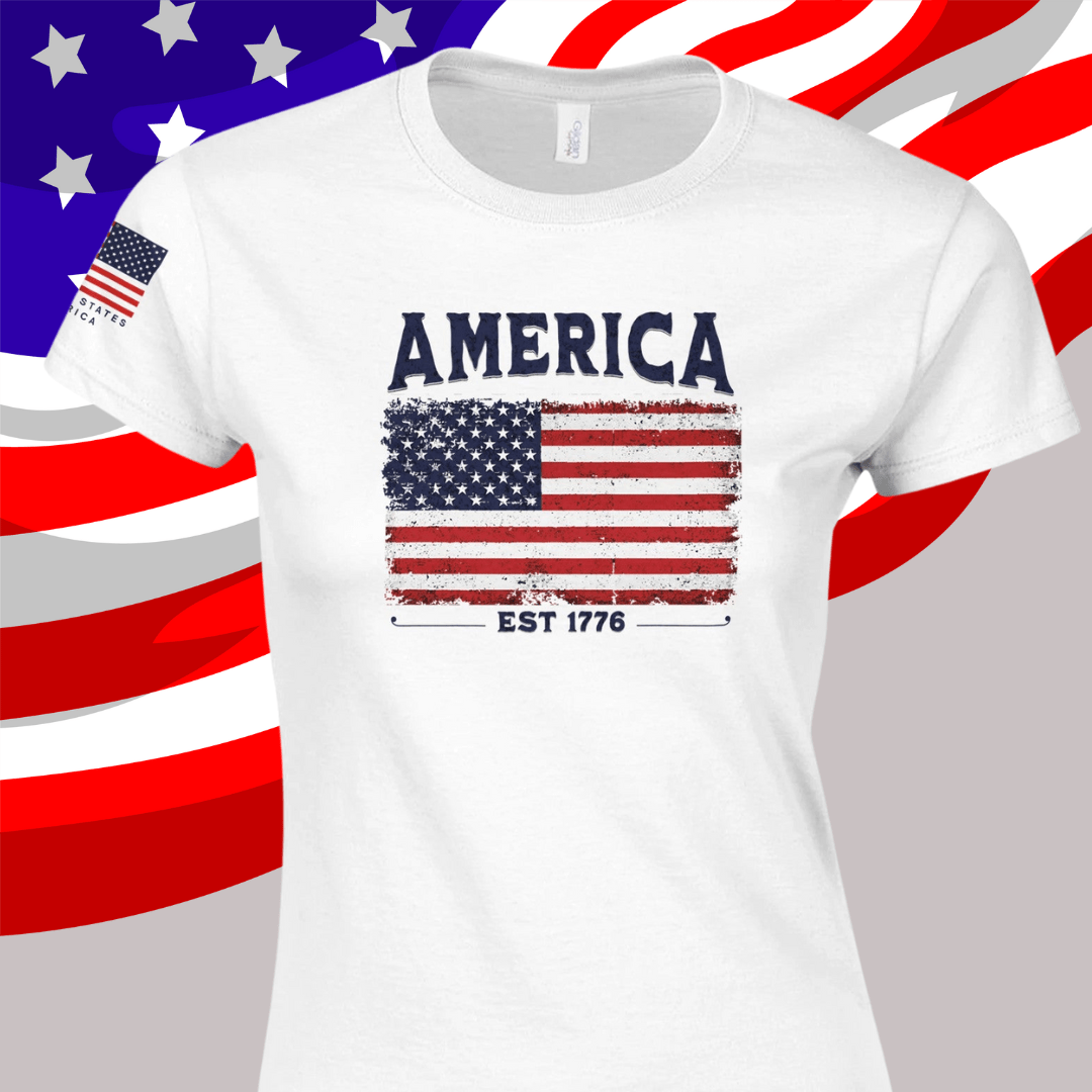 America Est 1776 Women's Tee