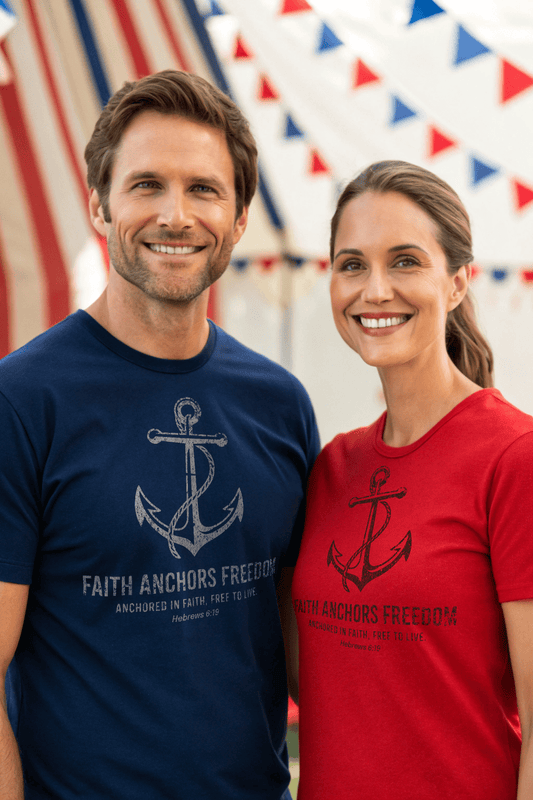 Faith Anchors Freedom T-Shirt