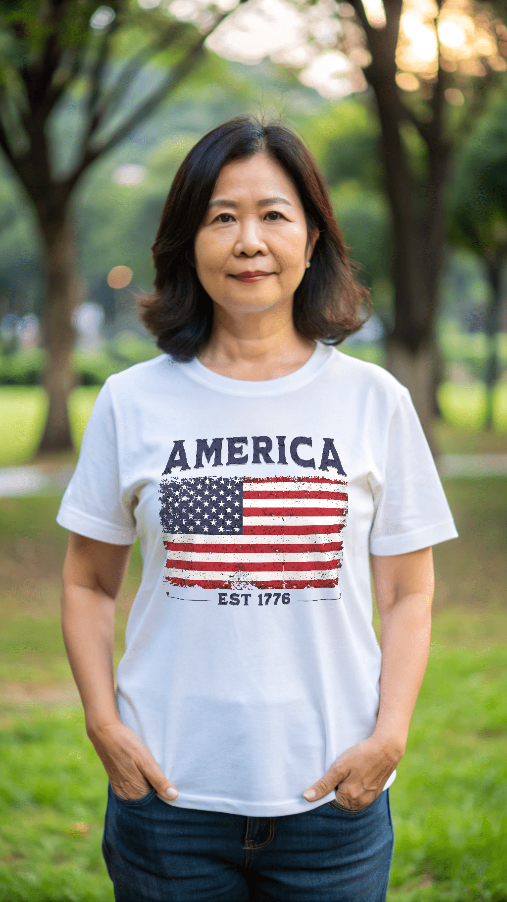 America Est 1776 Women's Tee