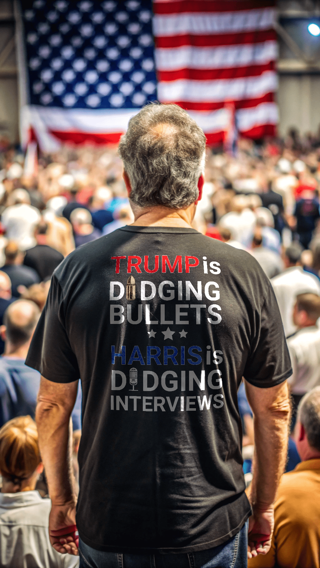 Trump Dodging Bullets TShirt