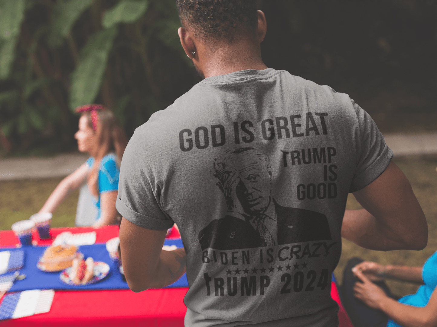 God is Great, Trump is Good, Biden is Crazy