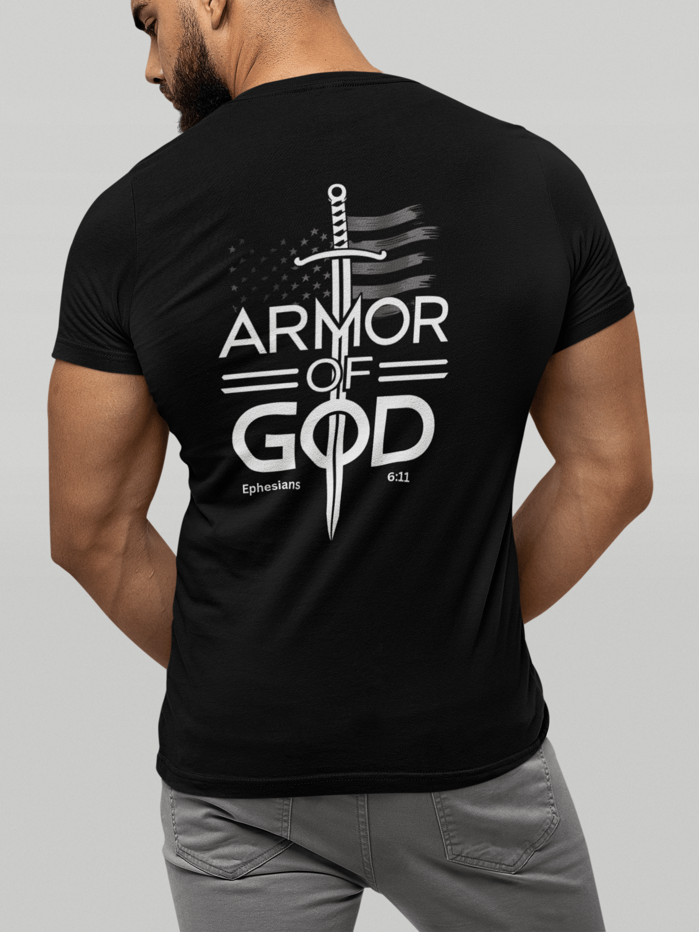 Armor of God Ephesians 6 11 T Shirt Faith and Freedom Shop