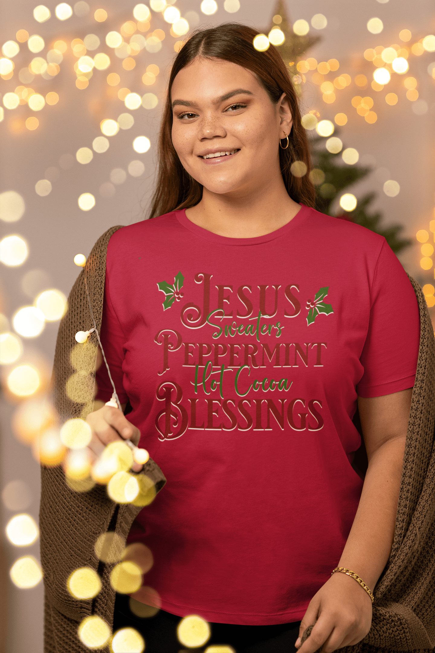 Jesus Peppermint Blessings T-shirt