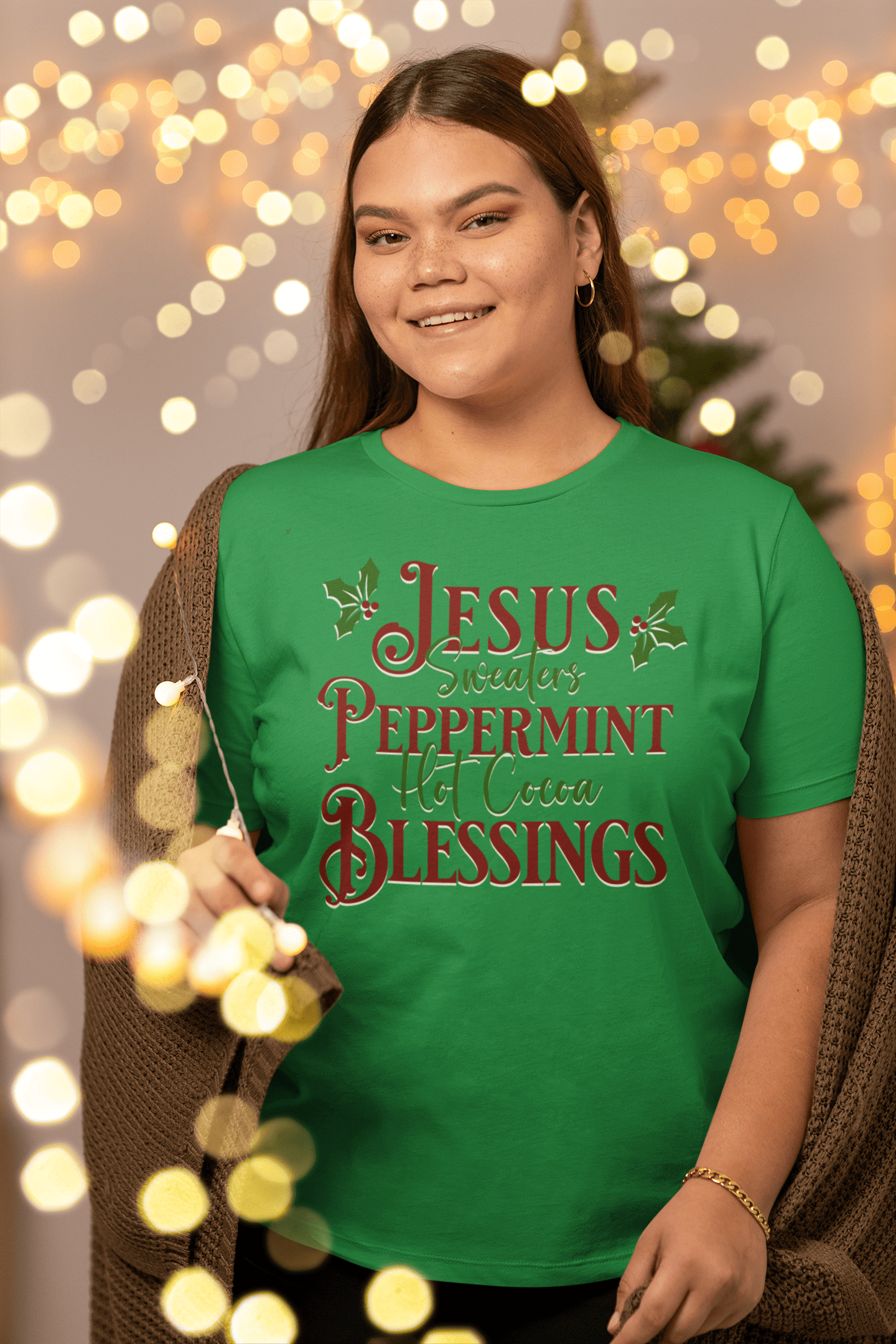 Jesus Peppermint Blessings T-shirt