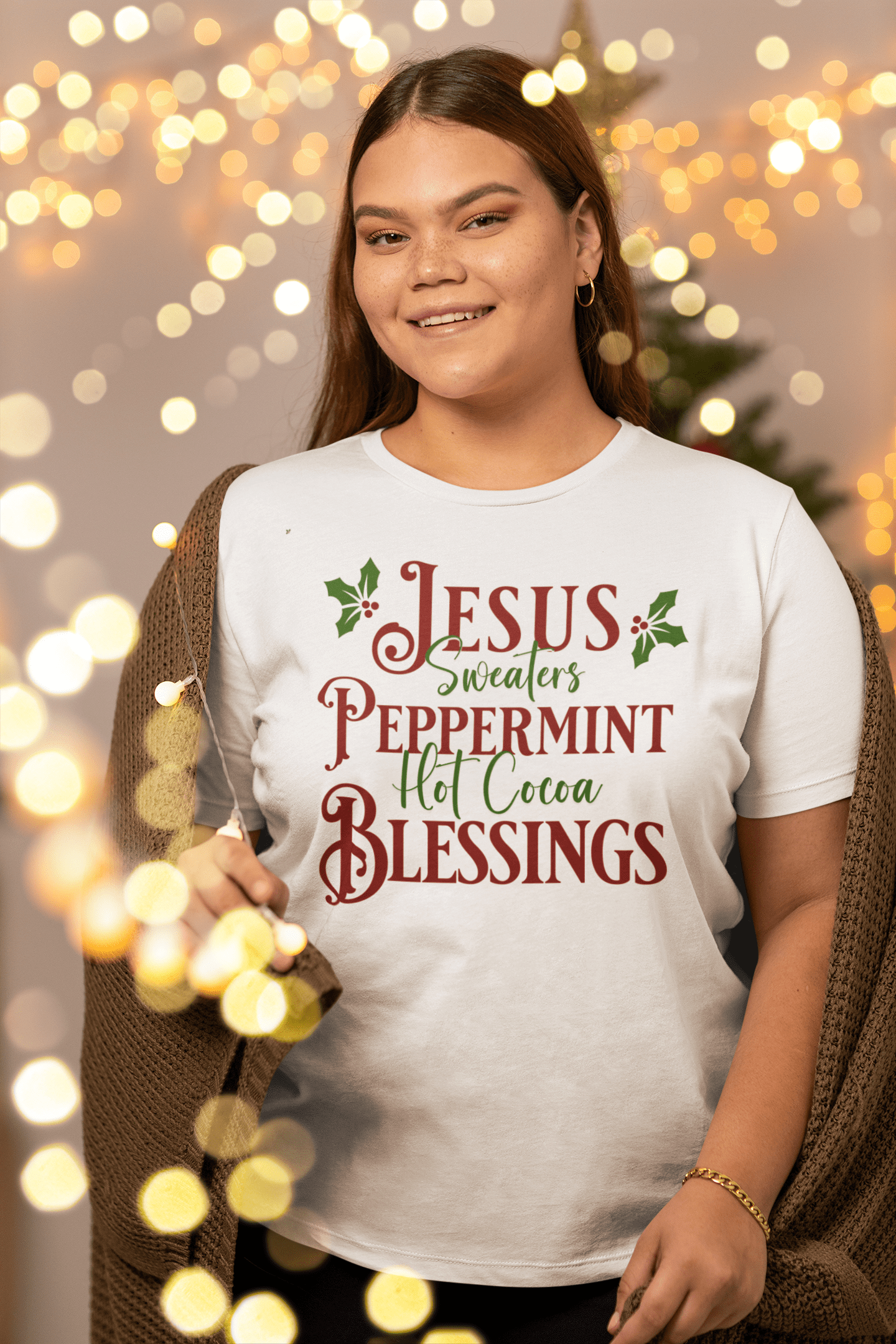 Jesus Peppermint Blessings T-shirt