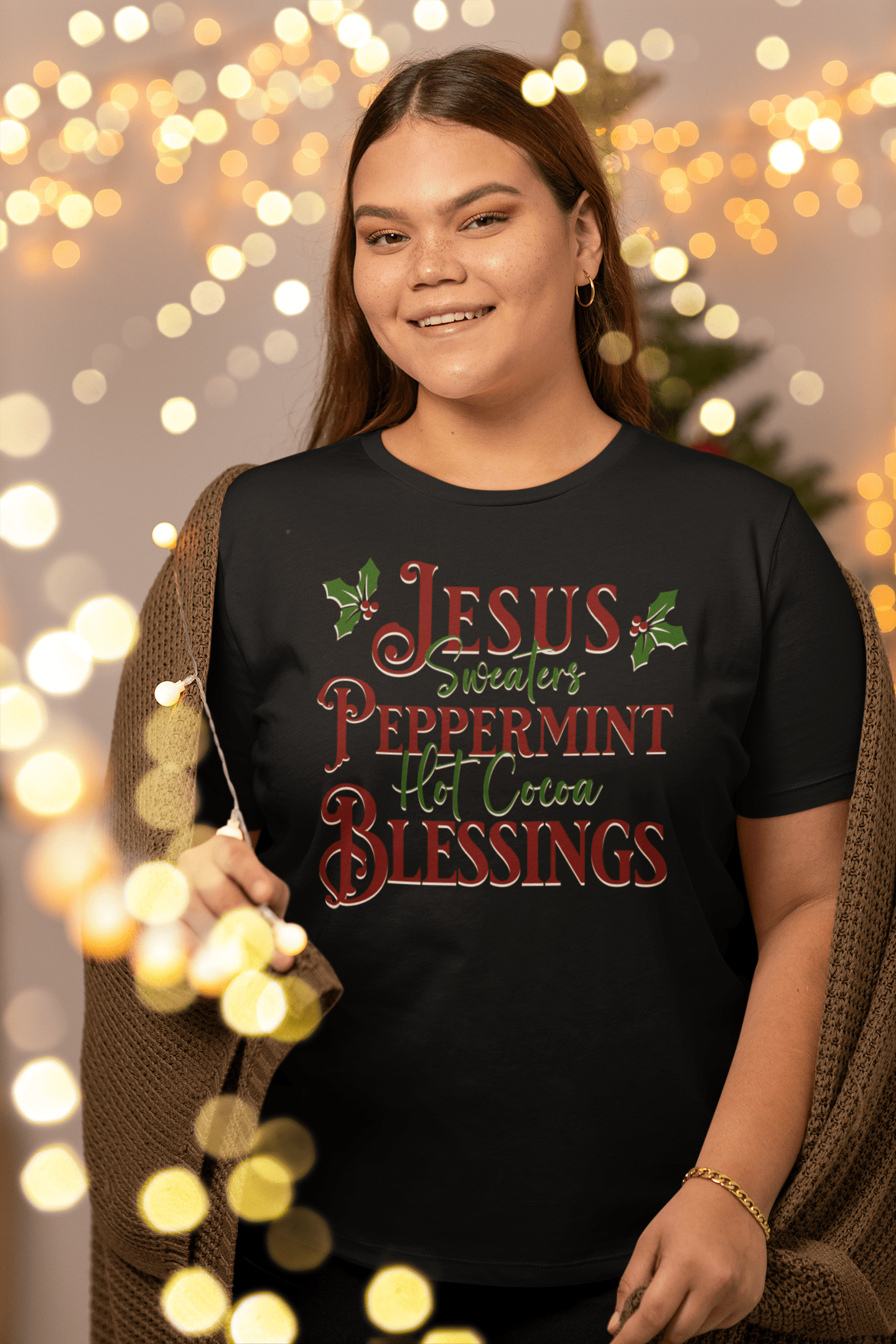 Jesus Peppermint Blessings T-shirt