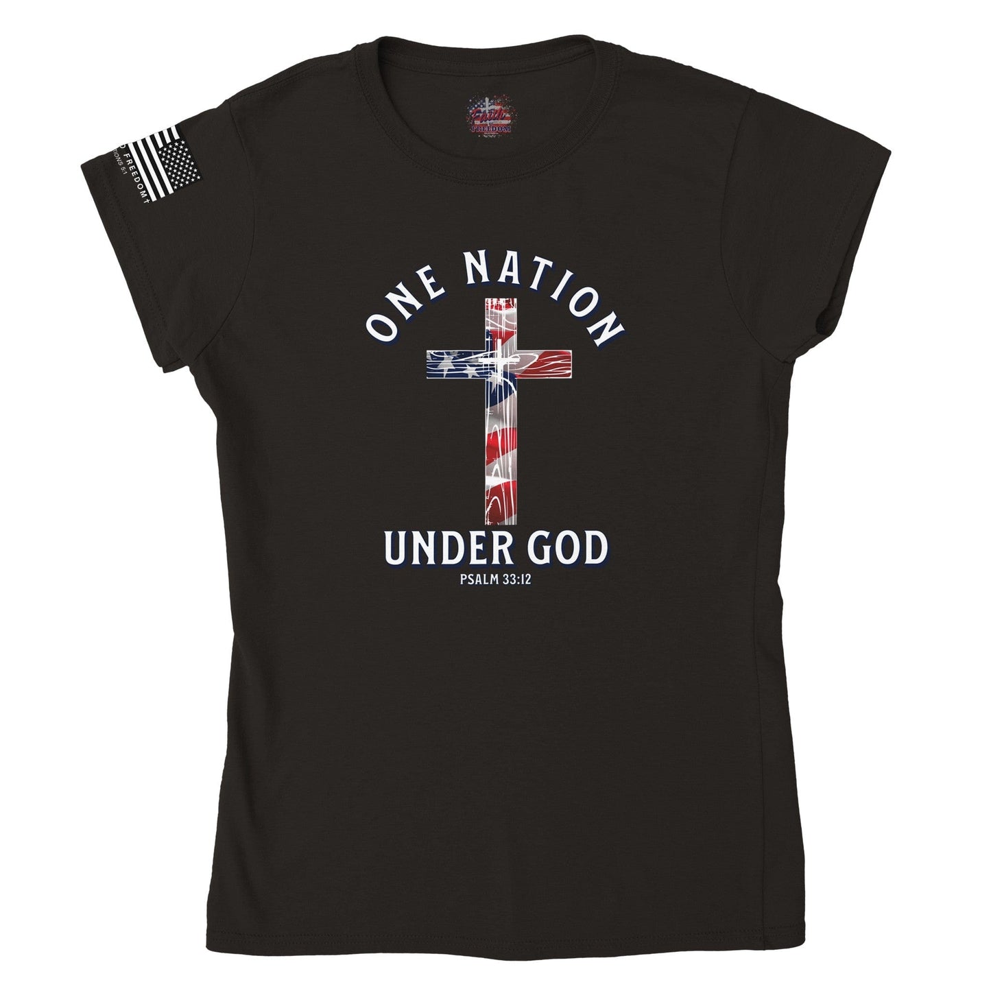 One Nation Under God Woman's Tee