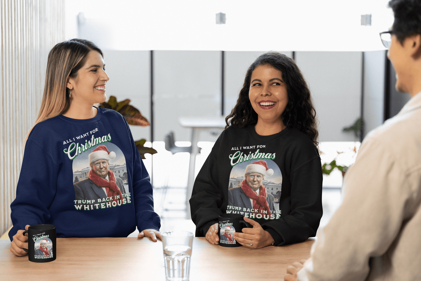 All I Want For Christmas is Trump Back In The Whitehouse Sweatshirt