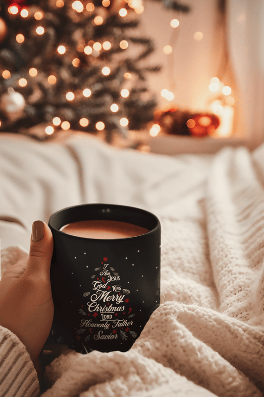 Names of God Christmas Tree Mug