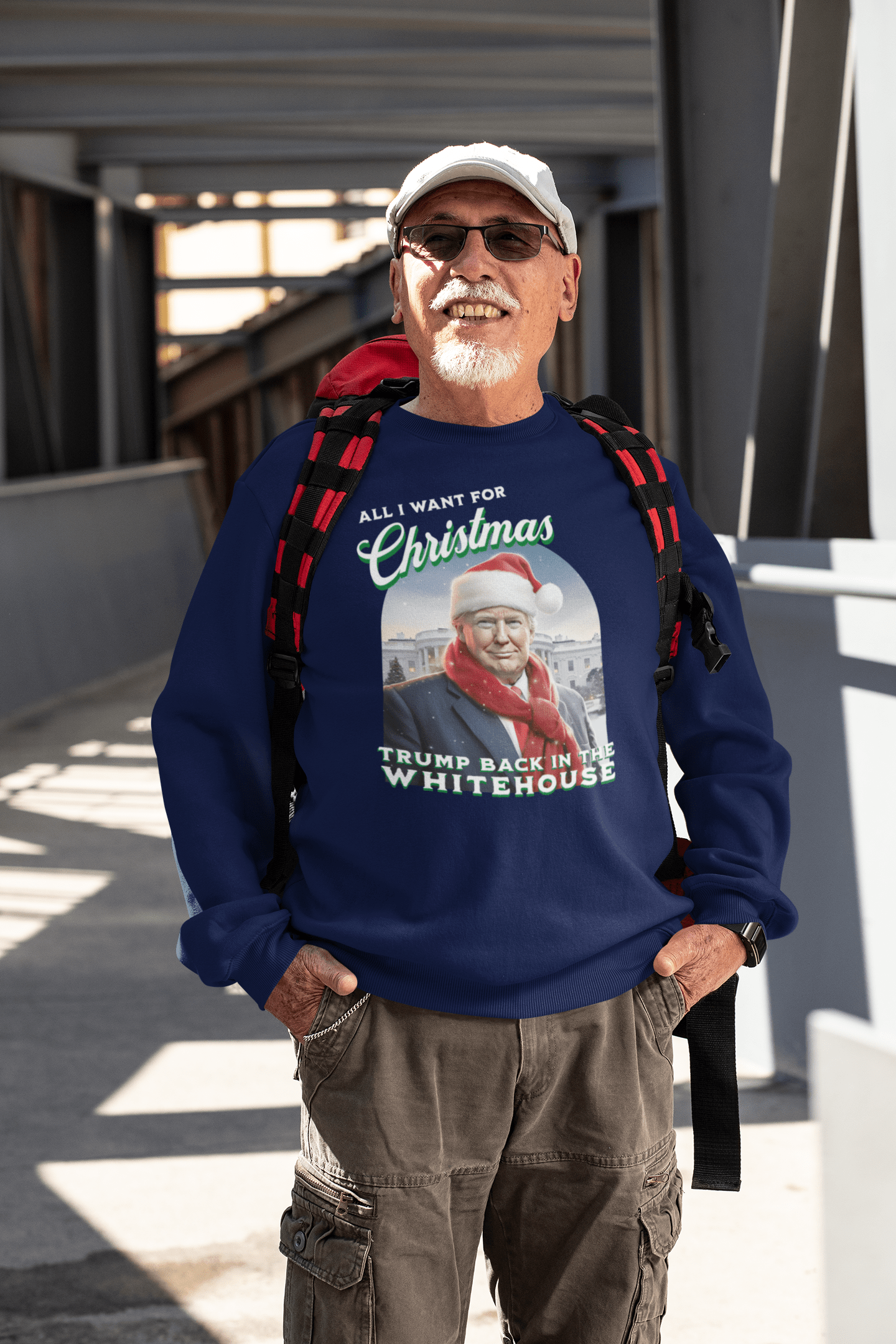 All I Want For Christmas is Trump Back In The Whitehouse Sweatshirt