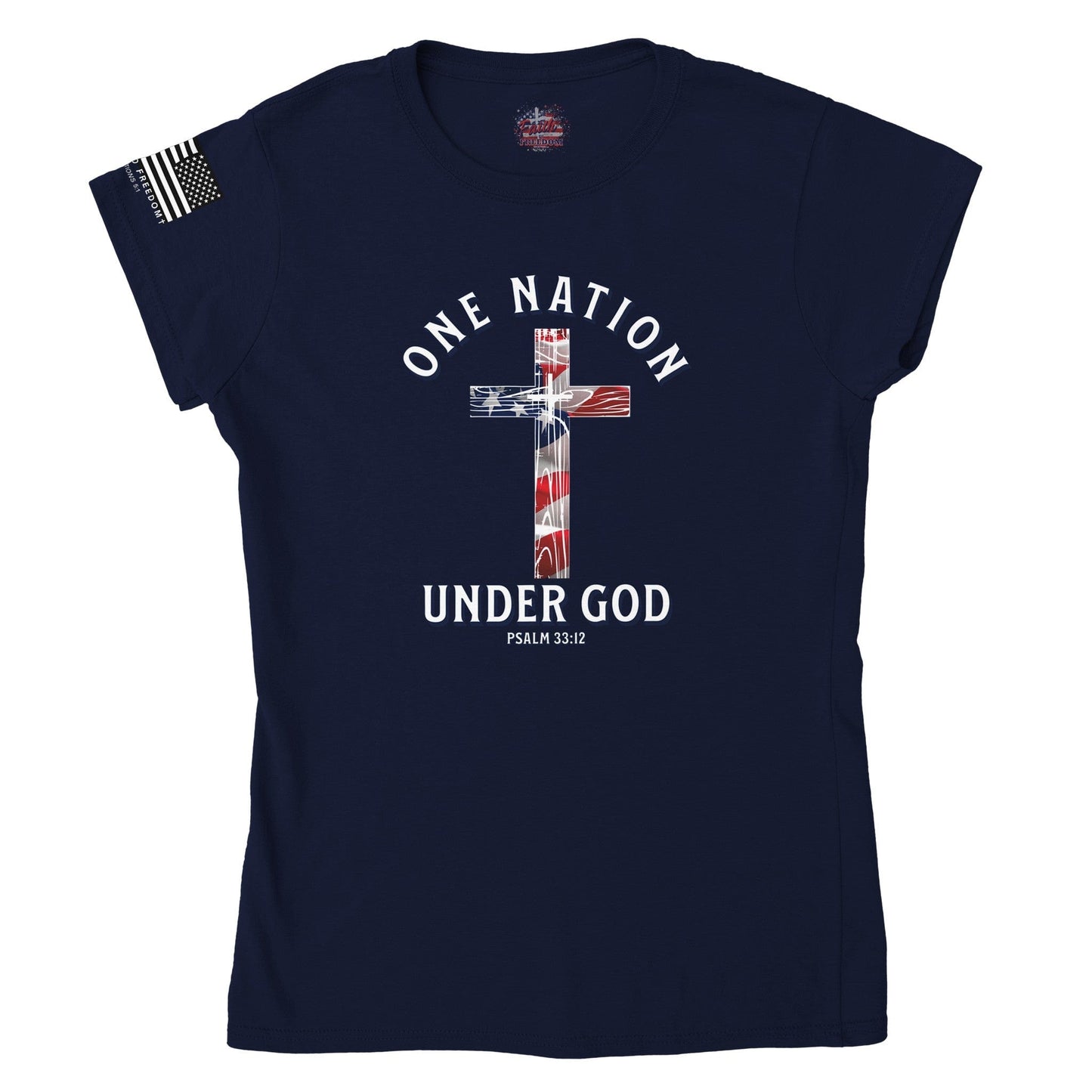 One Nation Under God Woman's Tee