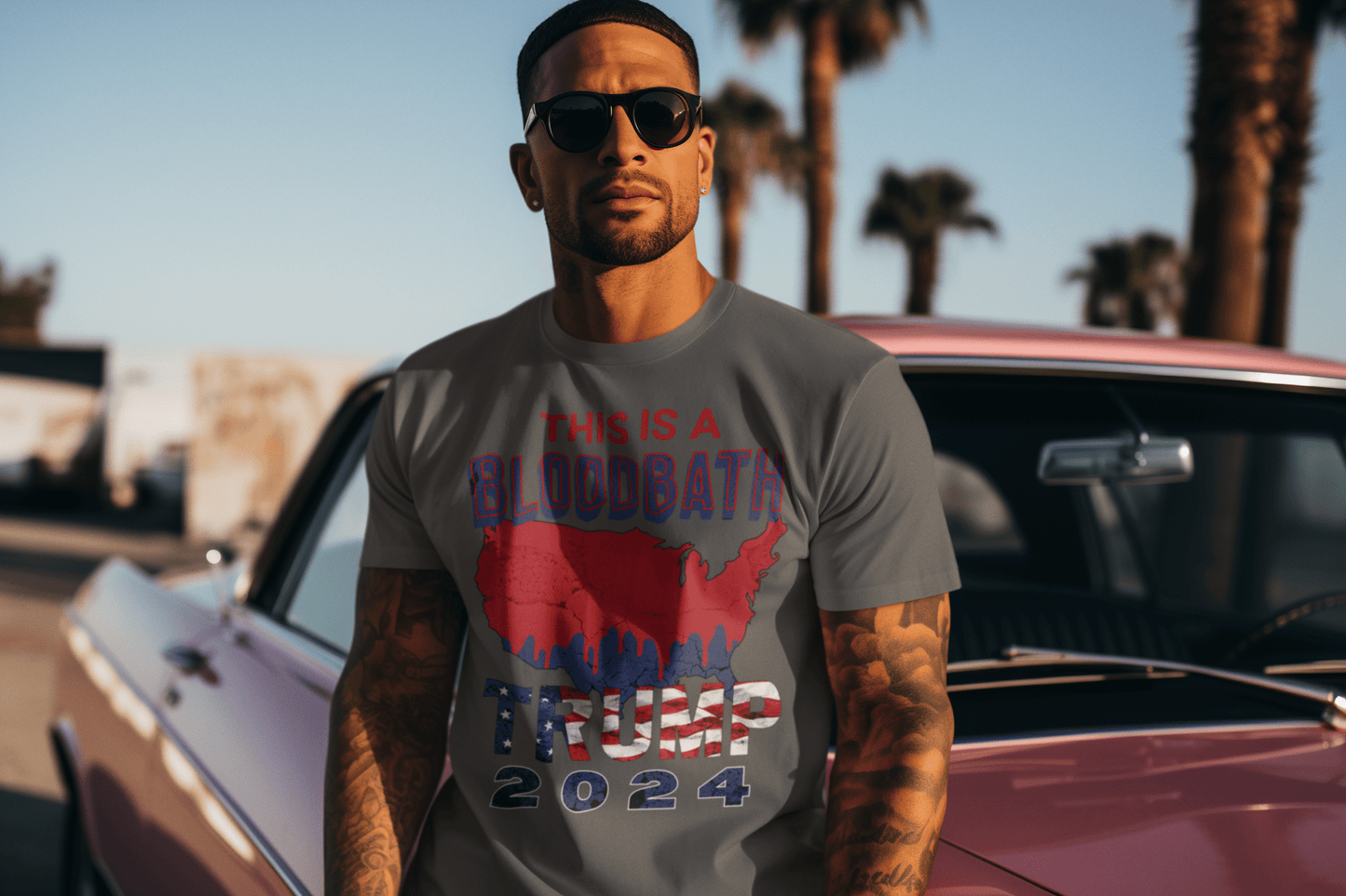 Support Trump 2024 - Unleash the Red Wave T-Shirt