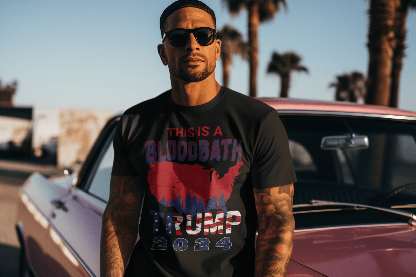 Support Trump 2024 - Unleash the Red Wave T-Shirt