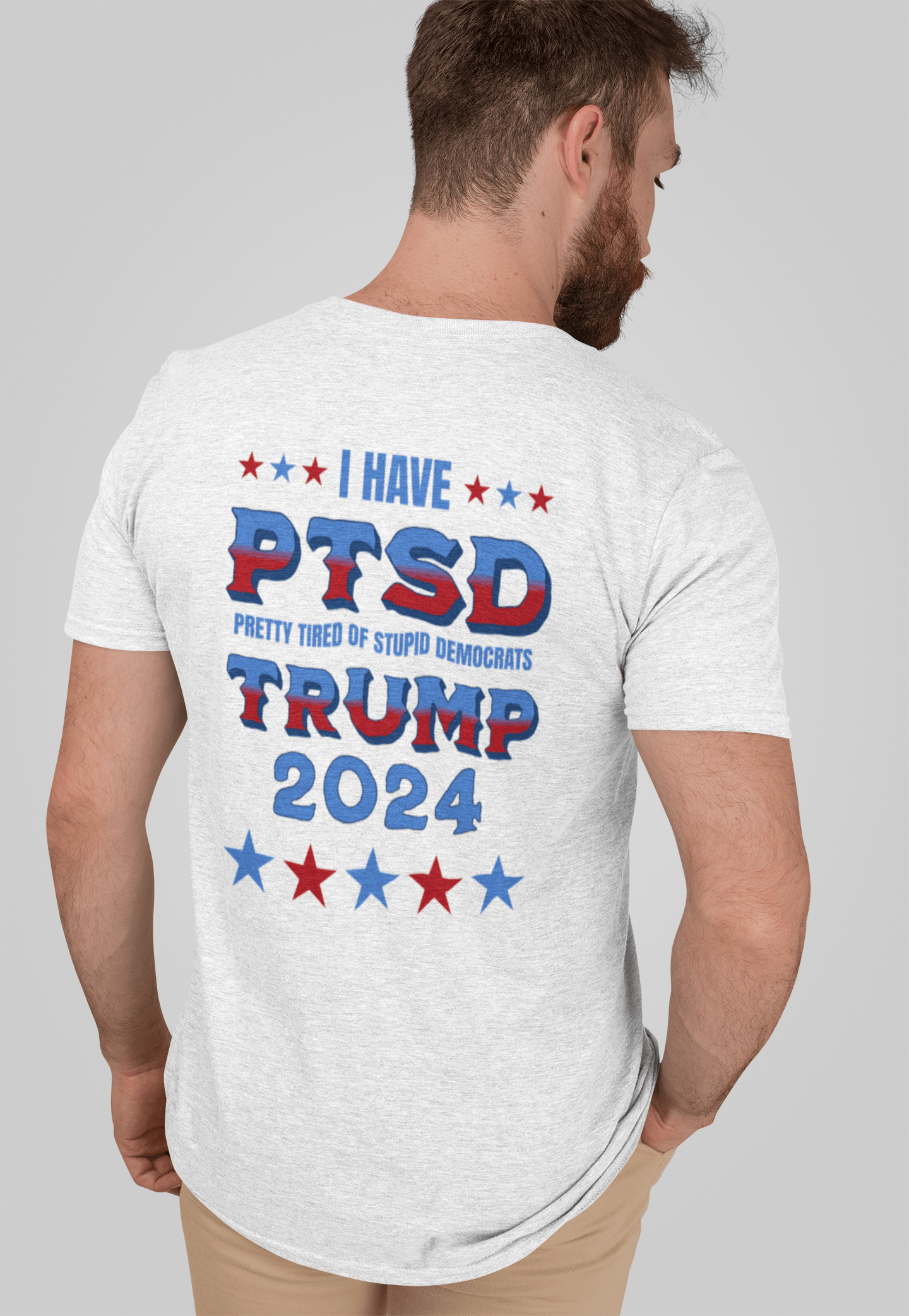 PTSD-Pretty Tired of Stupid Democrats T-Shirt