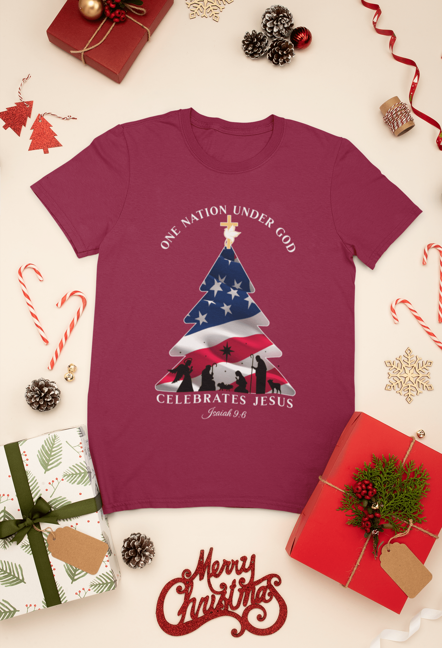 One Nation Celebrates Jesus T-Shirt