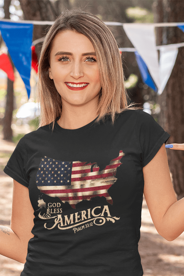 God Bless America - Women's Tee