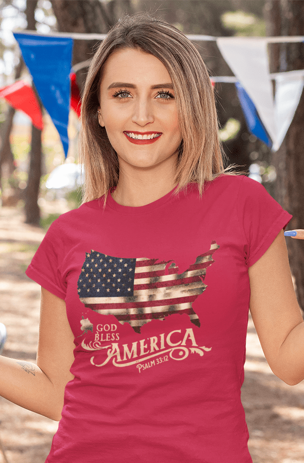 God Bless America - Women's Tee