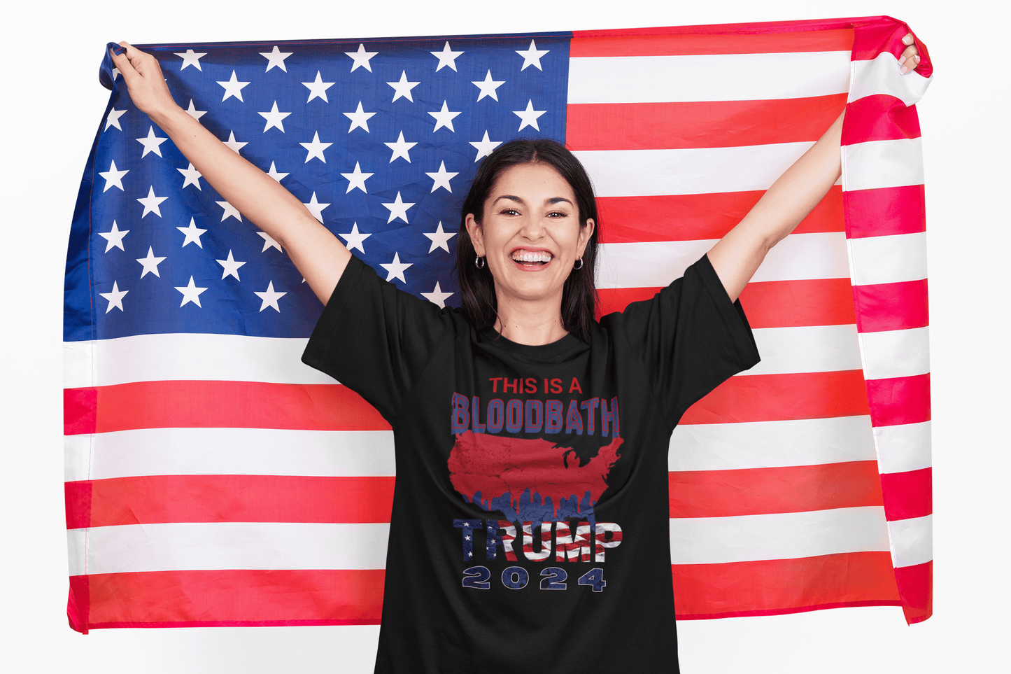 Support Trump 2024 - Unleash the Red Wave Tee