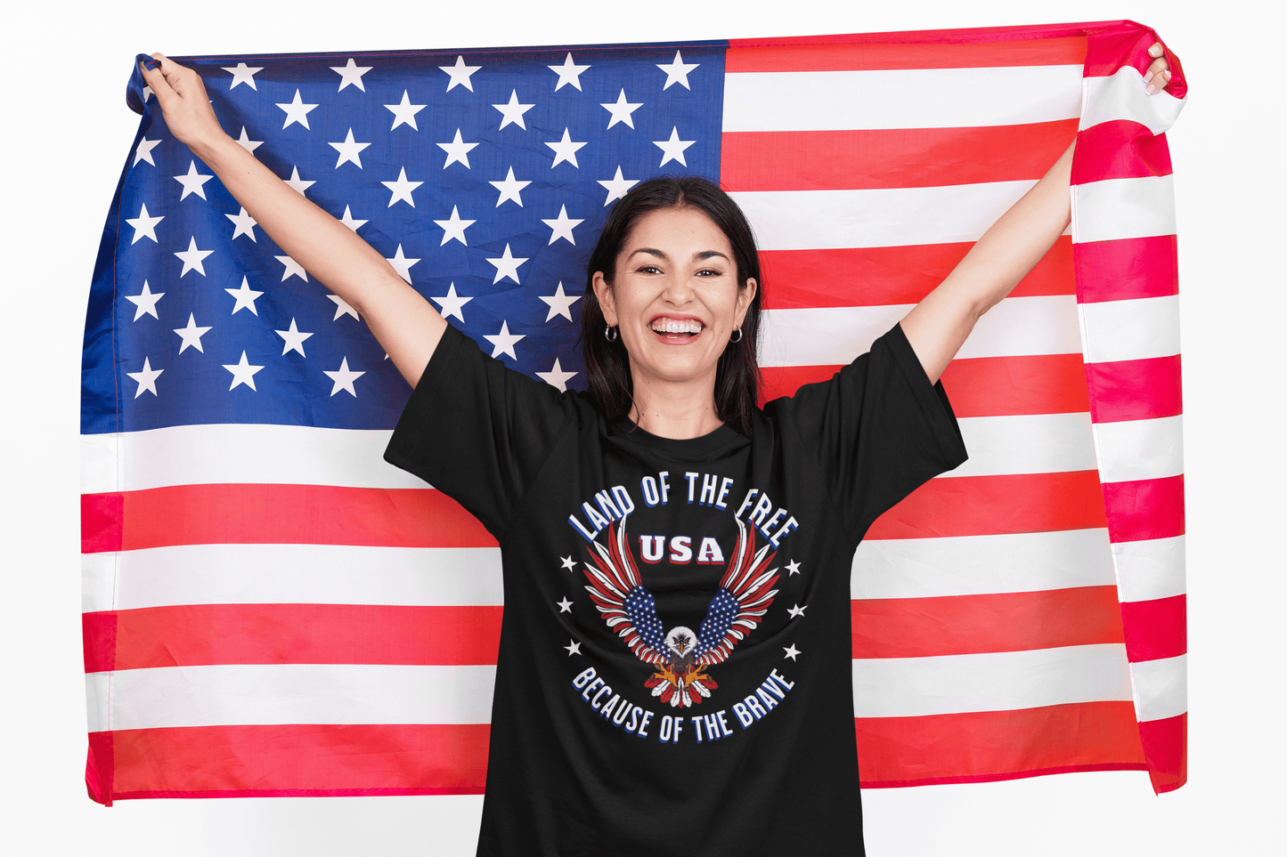 Wings of Freedom Women's Tee-Embrace Your Patriot Pride