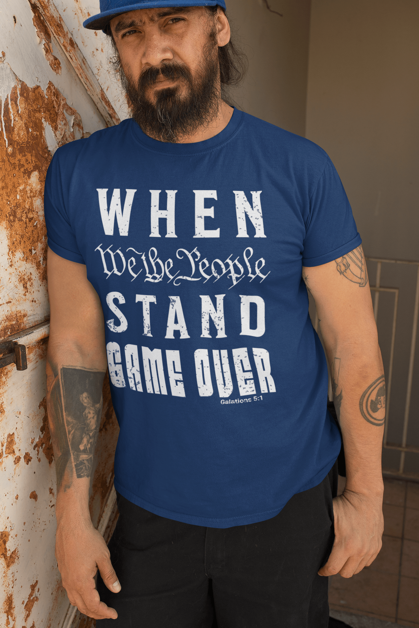 When We The People Stand Game Over TShirt