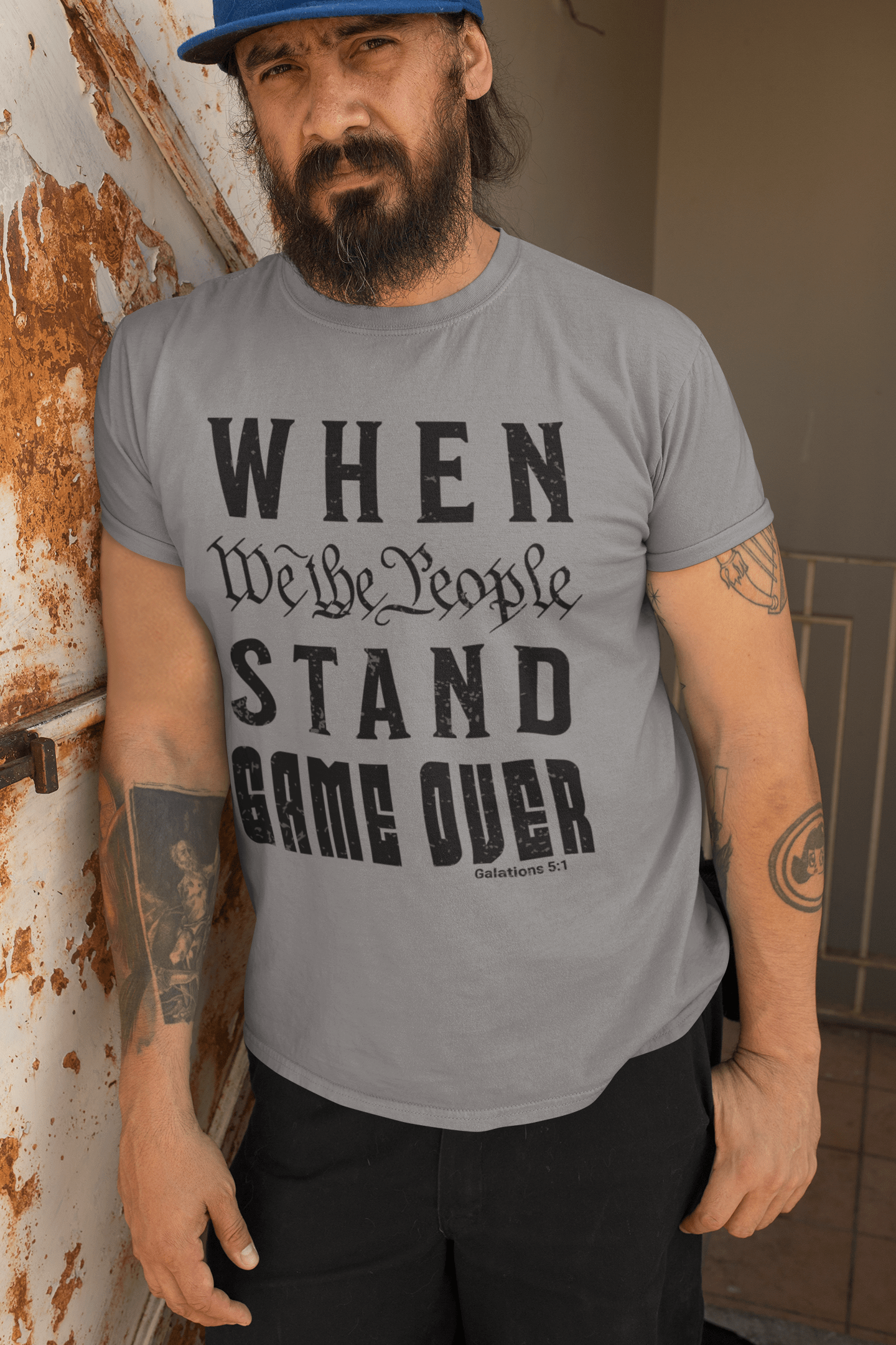 When We The People Stand Game Over TShirt