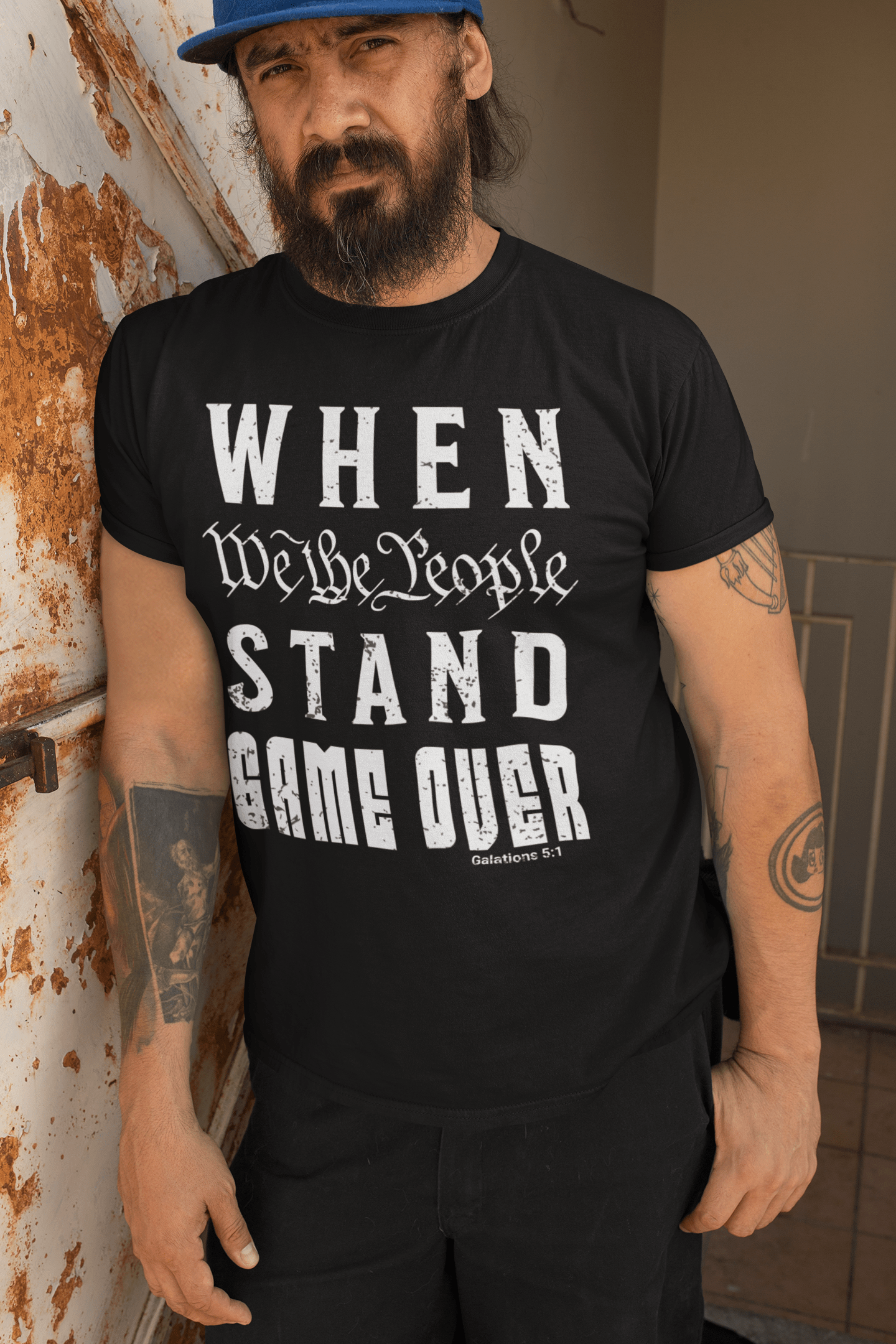 When We The People Stand Game Over TShirt