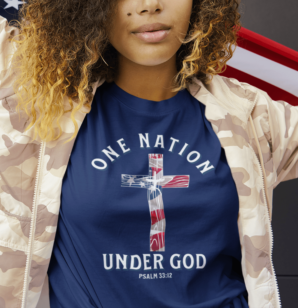 One Nation Under God Woman's Tee