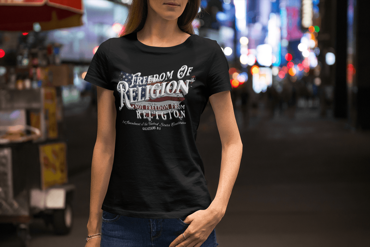 Freedom Of Religion Womens T-shirt