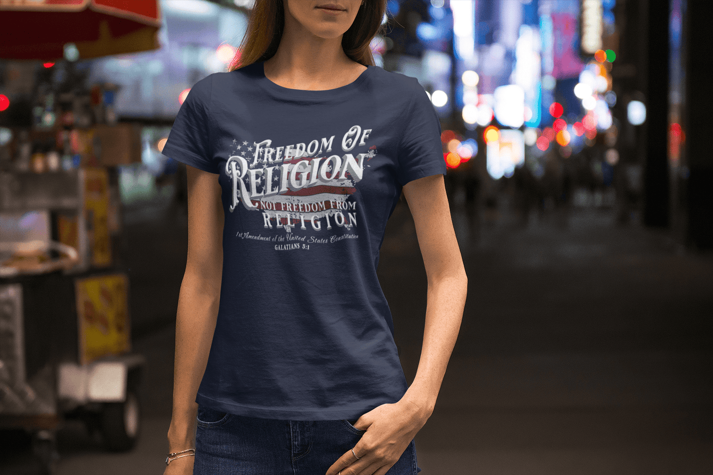 Freedom Of Religion Womens T-shirt