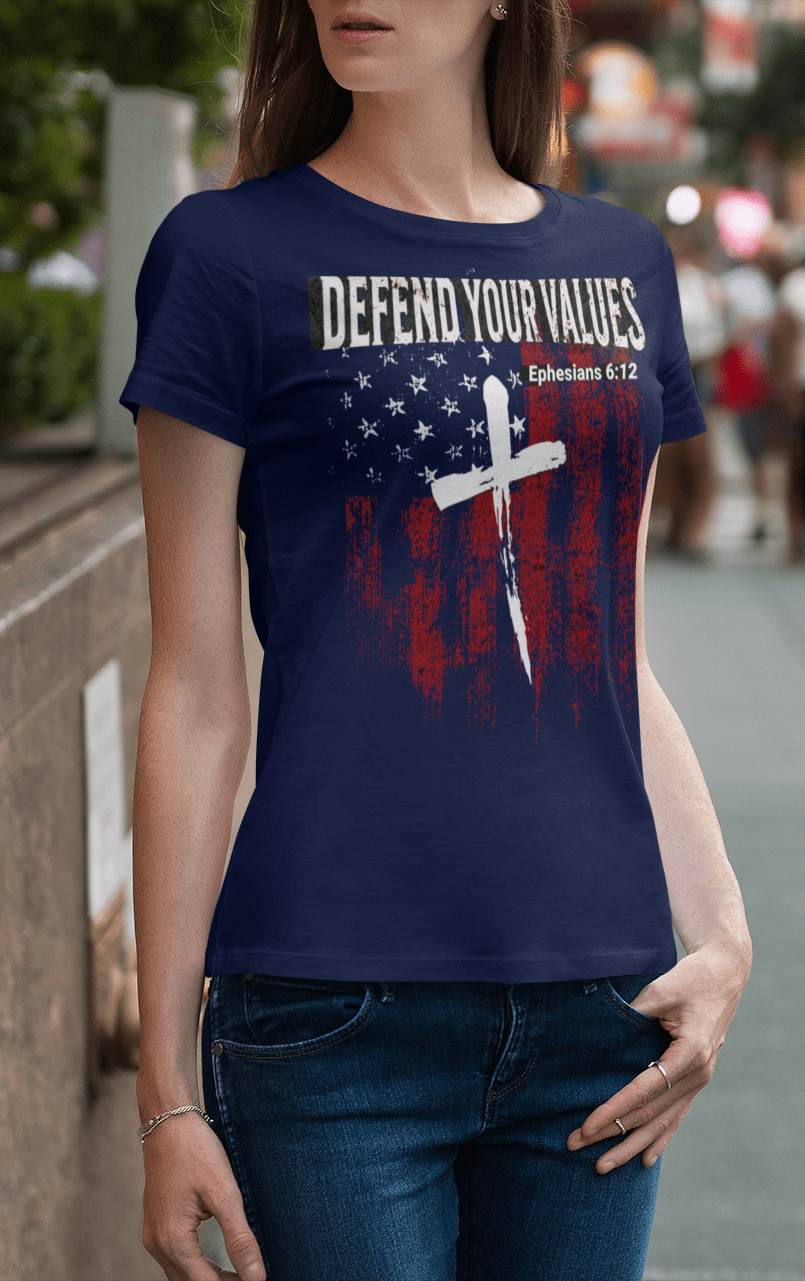 Defend Your Values Women's Tee