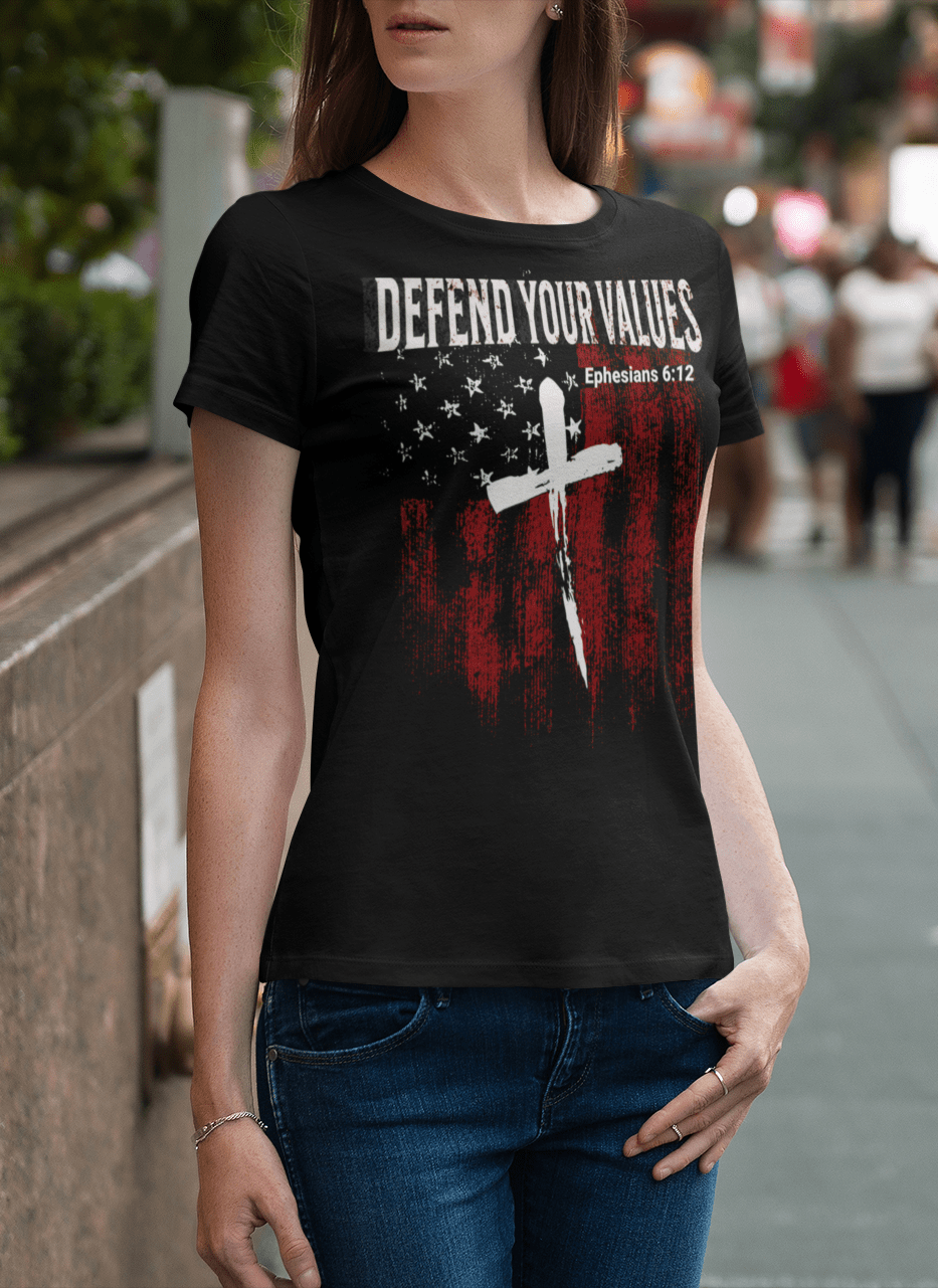 Defend Your Values Women's Tee